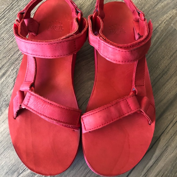 Teva Shoes - Teva Red Sandals sz 8